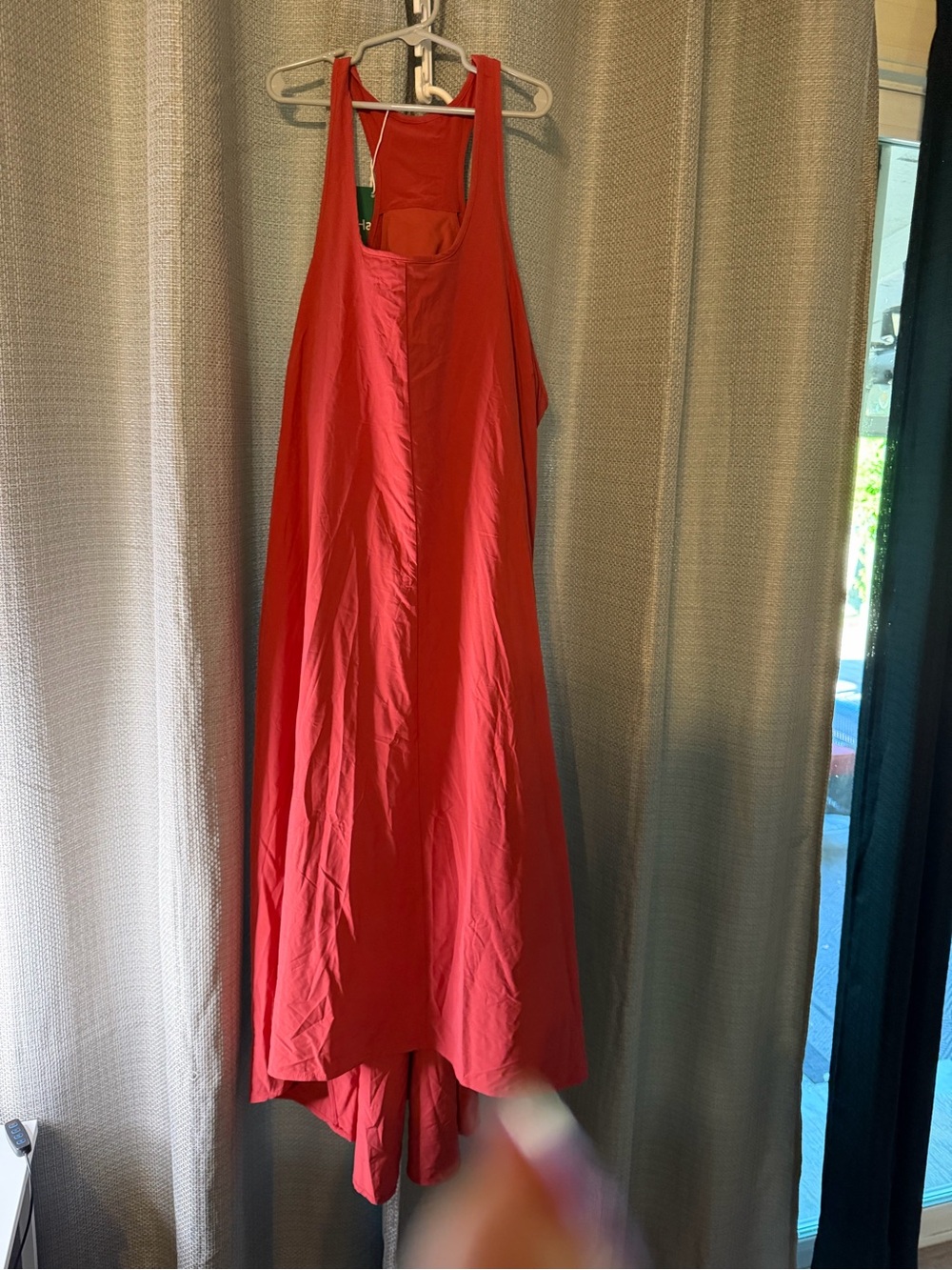 HALARA Red High-Low Racerback Sundress - Picture 3 of 6